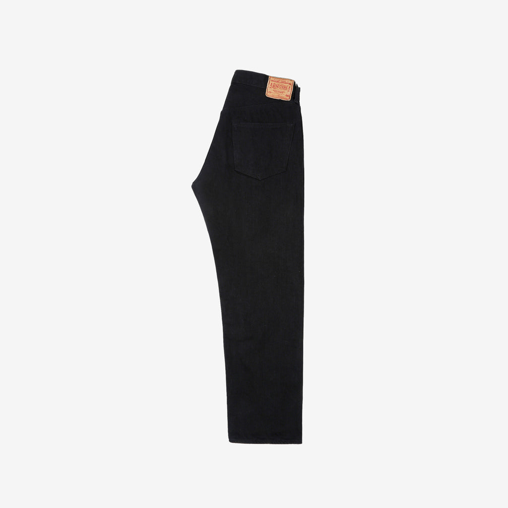 Boncoura Kurogane XX 15oz Selvedge Black Jeans | Made in Japan