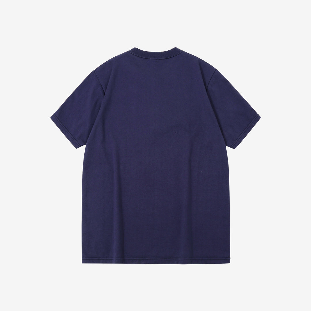 Deluxeware SDHT-00 10.5oz loopwheeled henley t-shirt made in Japan heavyweight purple
