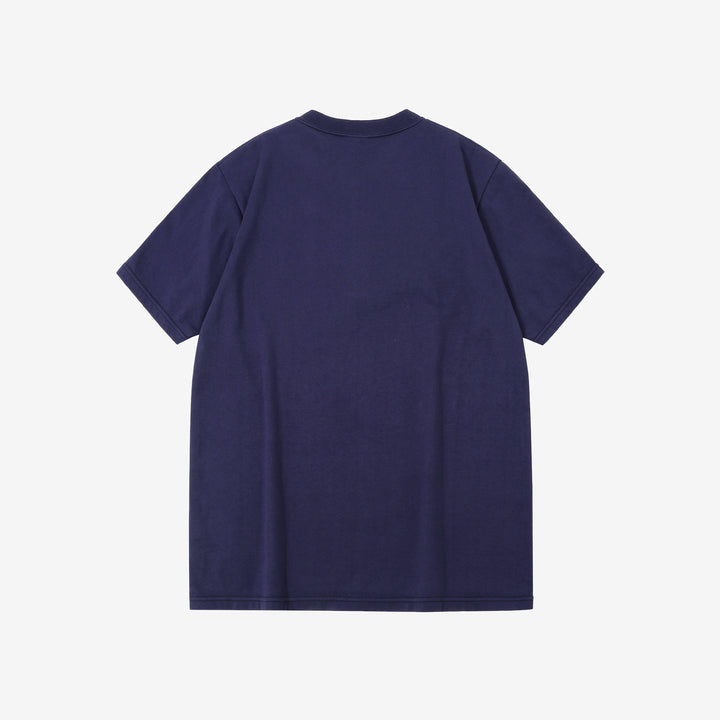 Deluxeware SDHT-00 10.5oz loopwheeled henley t-shirt made in Japan heavyweight purple