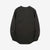 Freewheelers heavyweight rib knit long sleeve t shirt crew neck underwear Japan black back