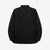 Pure Blue Japan 2239-BK Jacquard Patchwork Boro Shirt - Black x Black Made in Japan Back View