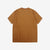 Samurai Jeans SJST-ML Tubular Solid T-Shirt - Crew Neck Brown Back View
