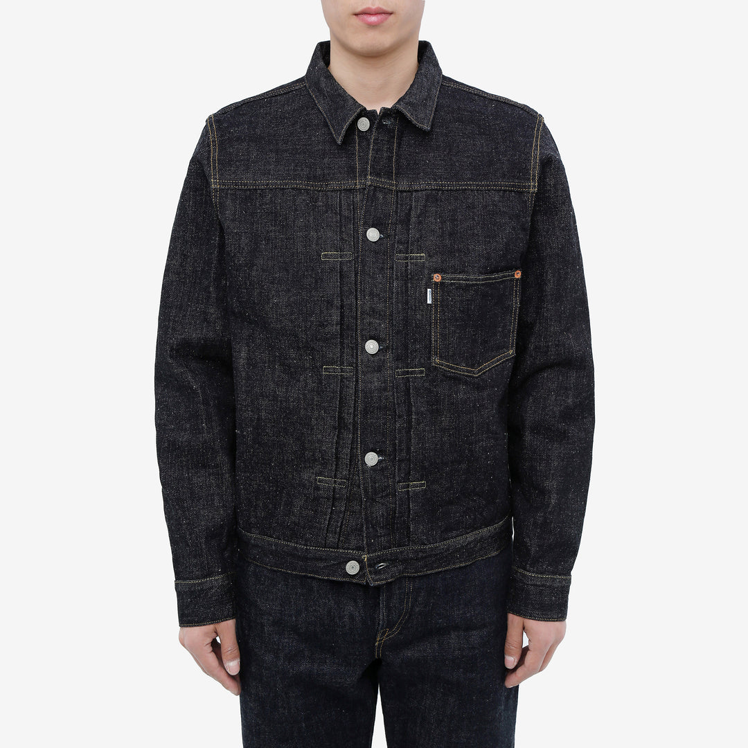 Omoto Denim 3111 15.5oz slub nep selvedge Type 1 denim jacket Japan wear image front