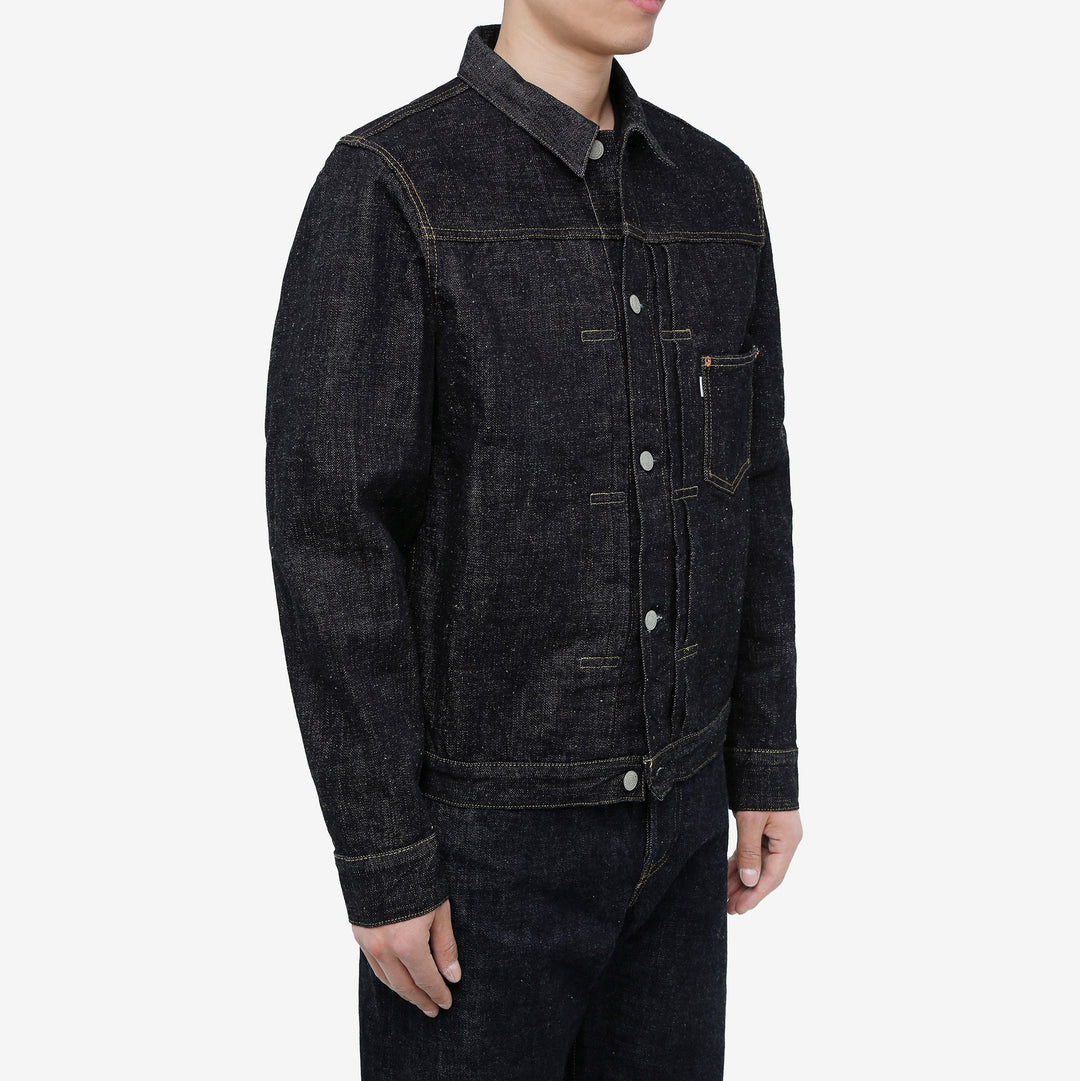 Omoto Denim 3111 15.5oz slub nep selvedge Type 1 denim jacket Japan wear image side