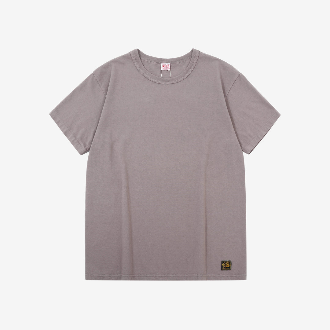 Deluxeware MTS-00 7.5oz loopwheeled T-shirt made in Japan crew neck grey