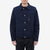 Omoto Denim 3121 indigo sashiko Type 1 jacket Japanese handmade fabric wear image front