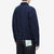 Omoto Denim 3121 indigo sashiko Type 1 jacket Japanese handmade fabric wear image side back