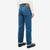 Pure Blue Japan GRE-003 greencast indigo selvedge denim regular straight jeans Made in Japan wear image back side