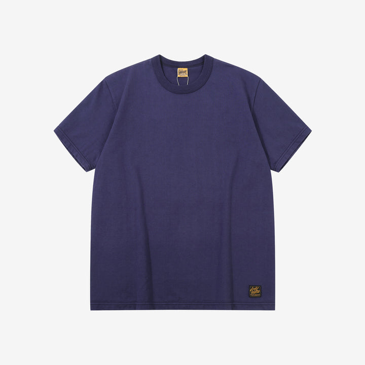 Deluxeware SDTS-00 10.5oz loopwheeled T-shirt made in Japan heavyweight crew neck purple