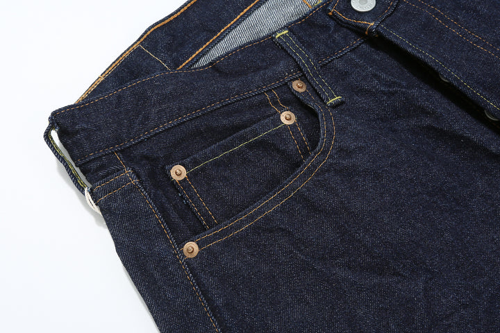 Boncoura 66 15oz Selvedge Indigo Denim - Modern Straight Fit