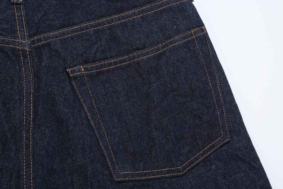 Boncoura 66 15oz Selvedge Indigo Denim - Modern Straight Fit