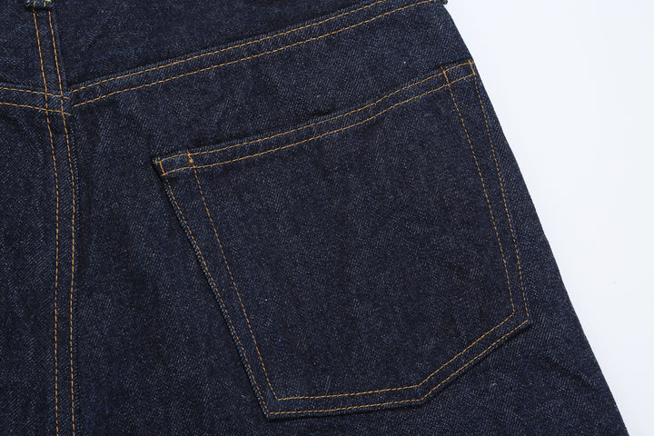 Boncoura 66 15oz Selvedge Indigo Denim - Modern Straight Fit