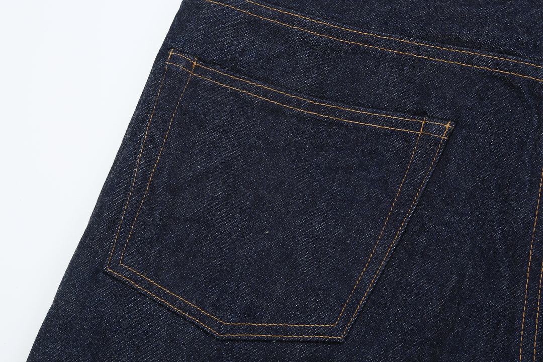 Boncoura 66 15oz Selvedge Indigo Denim - Modern Straight Fit