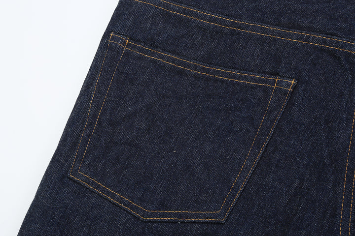 Boncoura 66 15oz Selvedge Indigo Denim - Modern Straight Fit