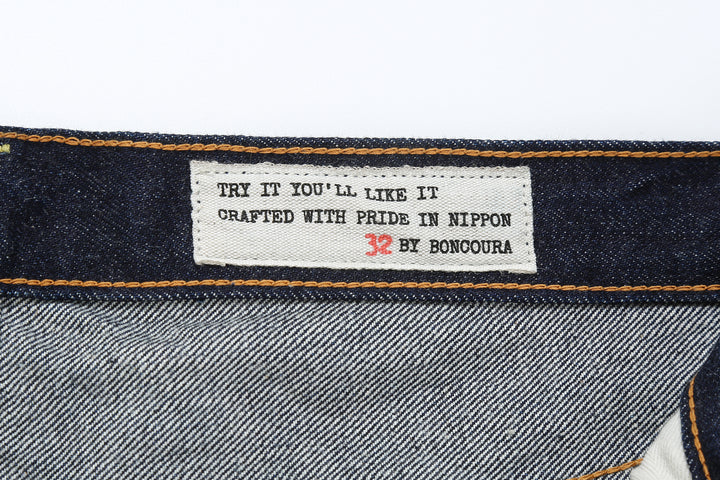 Boncoura 66 15oz Selvedge Indigo Denim - Modern Straight Fit