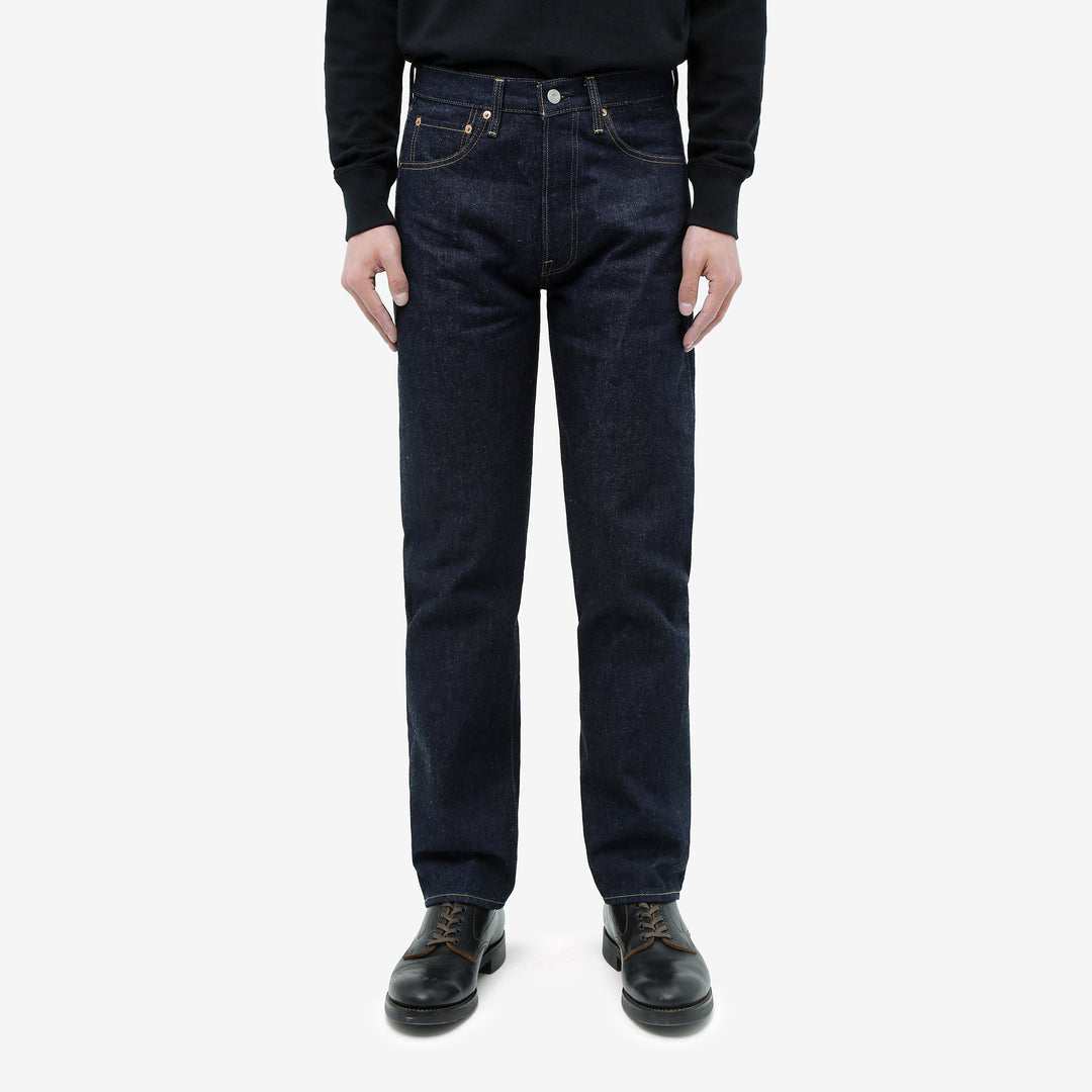 boncoura 66 15oz selvedge indigo denim slim straight fit