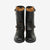 attractions biltbuck lot 269 engineer boots heavy weight kipskin leather black