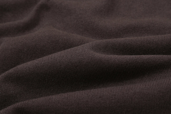 Freewheelers 2625009 Heavyweight Solid Pocket T-Shirt in Jet Black – Heavyweight Jersey Close-Up