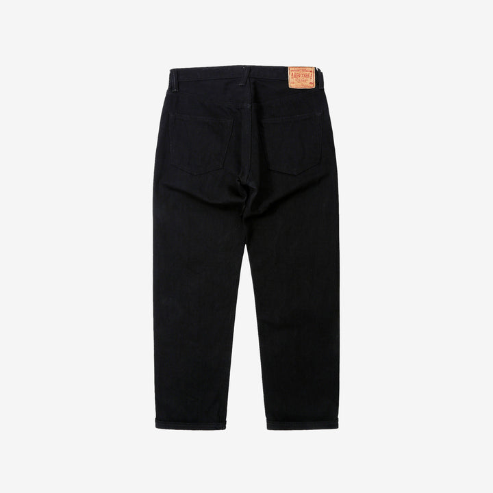 boncoura kurogane xx 15oz selvedge denim regular straight fit black