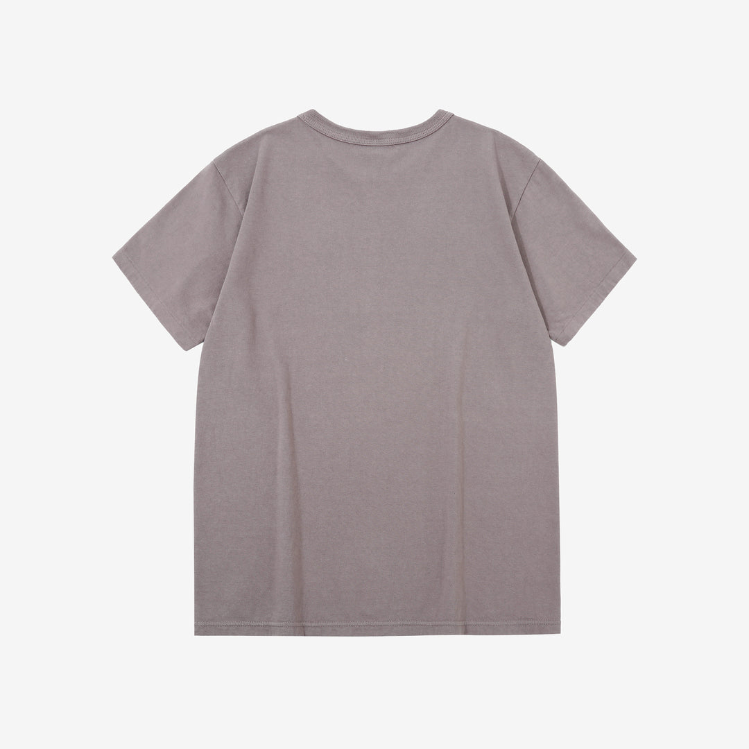Deluxeware MTS-00 7.5oz loopwheeled T-shirt made in Japan crew neck grey