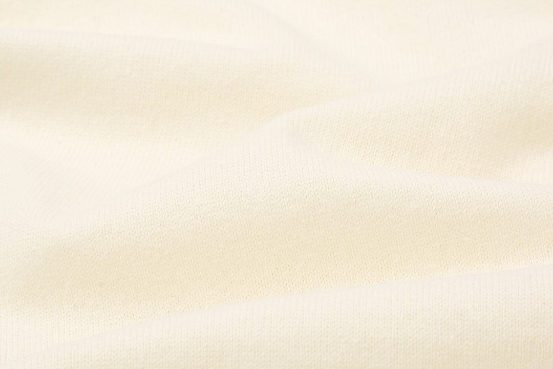Freewheelers 2625009 Heavyweight Solid Pocket T-Shirt in Straw Cream – Heavyweight Jersey Close-Up