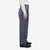 NEAT 26-01NC fade navy wide tapered chinos Japanese trousers ear image side
