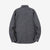 Deluxeware 7640 10.5oz selvedge denim work shirt made in Japan indigo denim shirt back