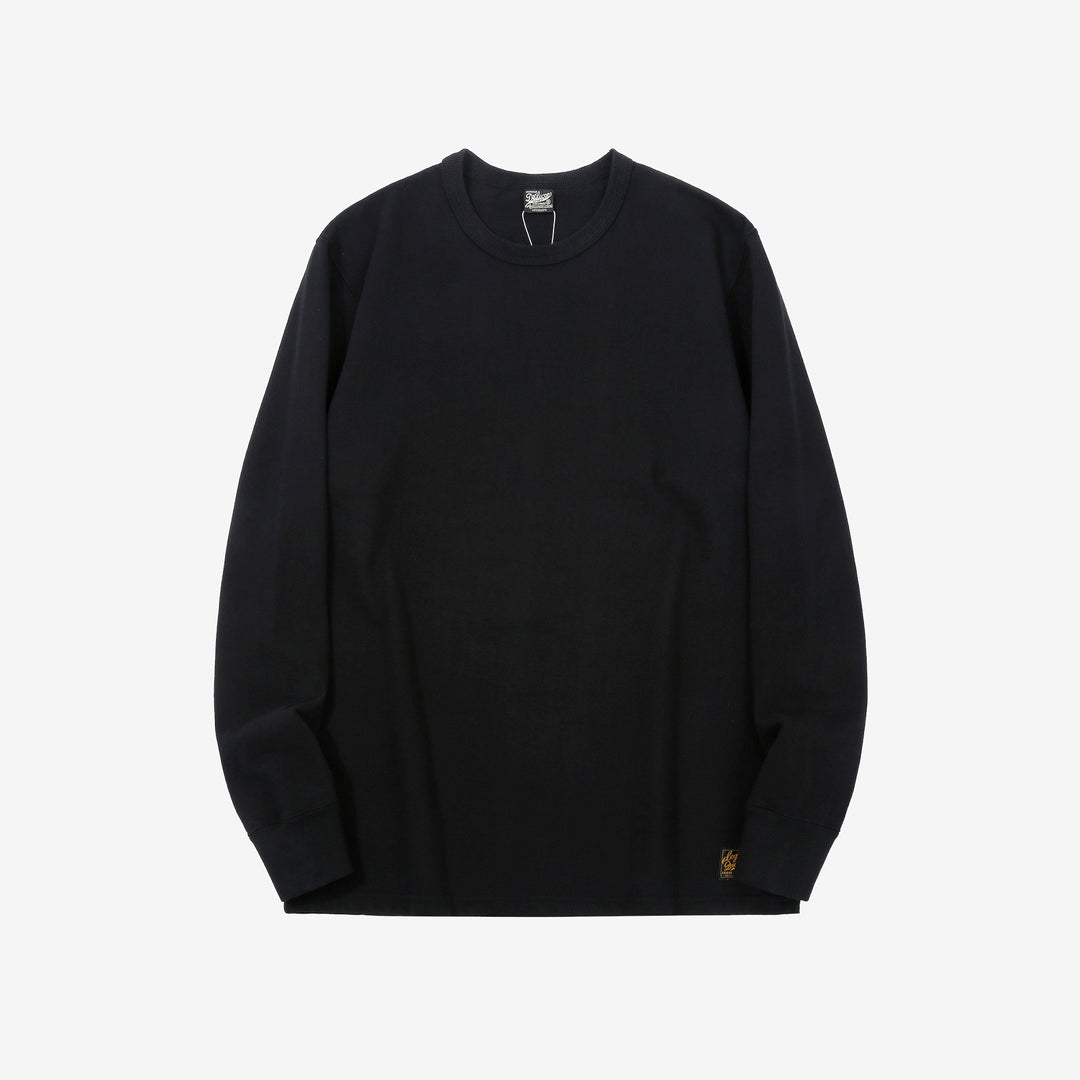 Deluxeware DXTL-00 12.5oz loopwheeled long sleeve t-shirt made in Japan ultra heavyweight black