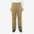 WASEW WSW-25A-011 herringbone twill mechanical pants coyote made in Japan straight fit work pants wear image front view