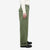 WASEW WSW-25A-011 herringbone twill mechanic pants sage green made in Japan straight fit work pants wear image side view
