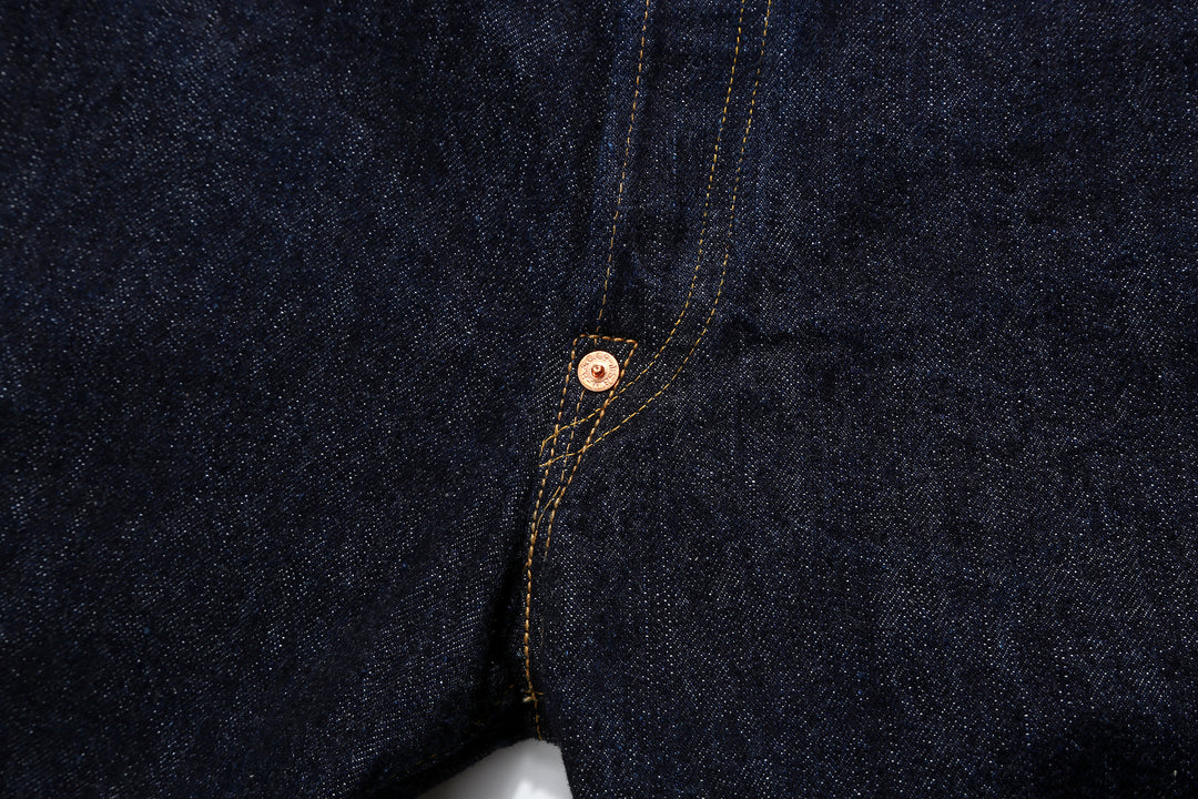 Freewheelers 2232012 Lot 601XXC 1937 14oz Selvedge Denim – Crotch Rivet Detail