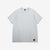 Deluxeware DXTS-00 12.5oz loopwheeled t-shirt made in Japan ultra heavyweight crew neck ash blue front