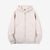Deluxeware SPZ-00 heavyweight loopwheeled full zip parka made in Japan hoodie ash orange