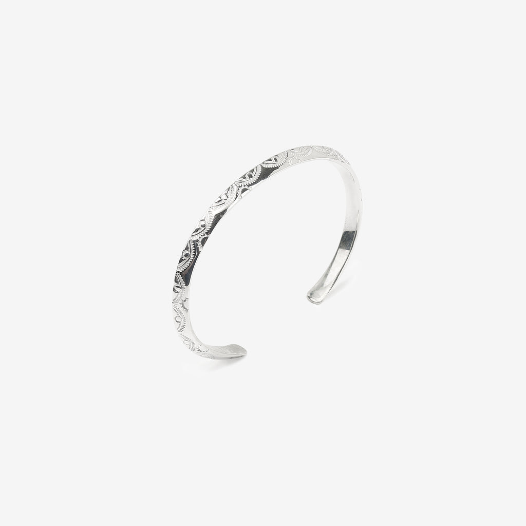 MOTO BC-32 Stamp 925 Sterling Silver Bangle – MENTION CLOTHING
