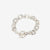 Moto BR-01 handmade chain bracelet silver K18 gold accent Japan handcrafted bracelet