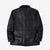 MOTO Motor New Vintage RCLL21 Italian Horsehide Car Coat in Black Teacore – Back View