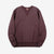 Deluxeware S101-00 20oz Loopwheeled Sweatshirt in Deep Bordeaux – Front View