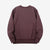 Deluxeware S101-00 20oz Loopwheeled Sweatshirt in Deep Bordeaux – Back View