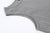 Deluxeware TNKP-00 Heavyweight Ribbed Knit Tank Top Arm Hole Light Grey