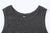 Deluxeware TNKP-00 Heavyweight Ribbed Knit Tank Top Neck Light Grey