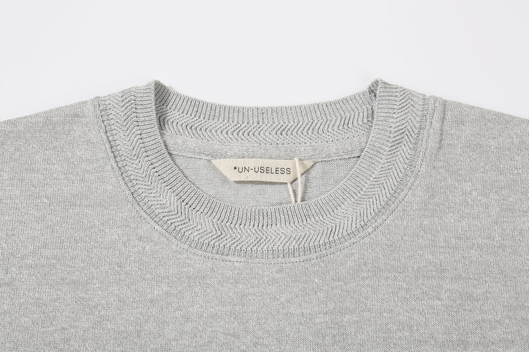 Un-Useless 170204 Knitee Linen T-Shirt - Crew Neck