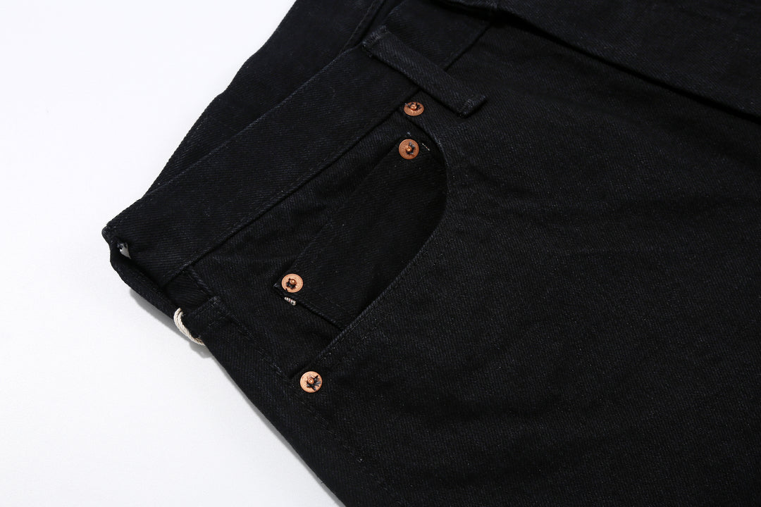 Boncoura Kurogane XX 15oz Selvedge Denim - Classic Straight Fit