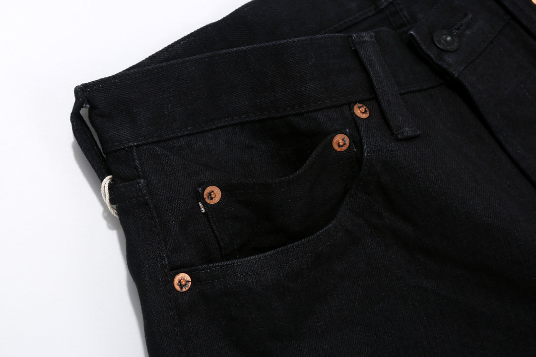 Boncoura Kurogane XX 15oz Selvedge Denim - Classic Straight Fit