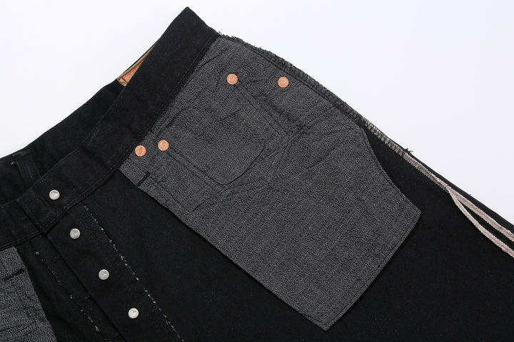 Boncoura Kurogane XX 15oz Selvedge Denim - Classic Straight Fit