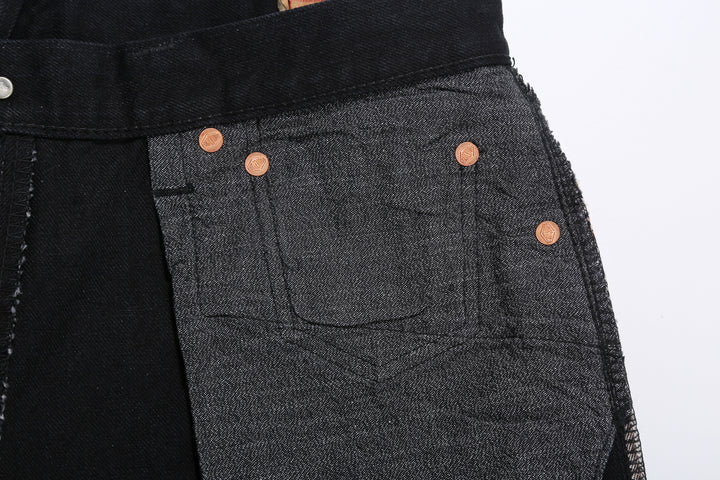 Boncoura Kurogane XX 15oz Selvedge Denim - Classic Straight Fit