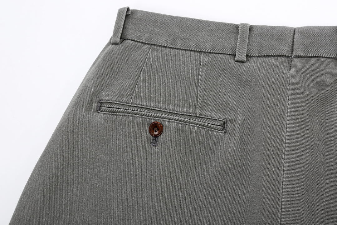 Neat 26-01NC Classic Wide Tapered Chinos - Faded Grey