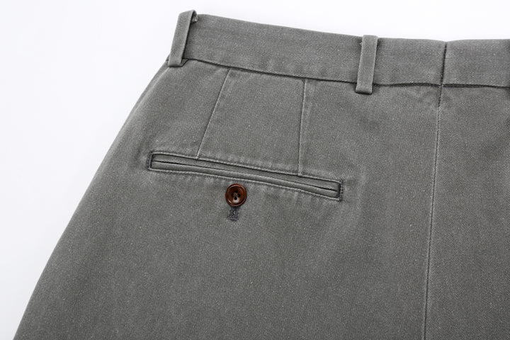 Neat 26-01NC Classic Wide Tapered Chinos - Faded Grey
