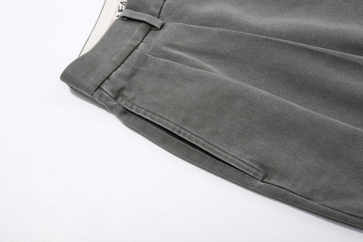 Neat 26-01NC Classic Wide Tapered Chinos - Faded Grey
