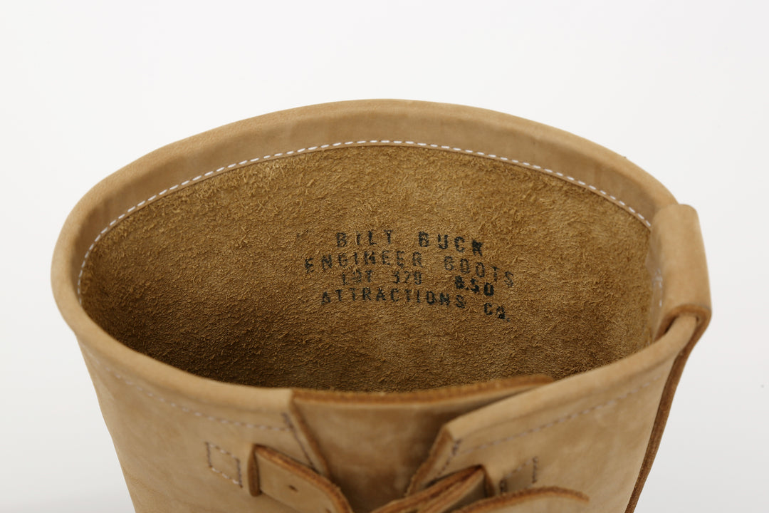 Attractions Biltbuck Lot.329LTD Suede Engineer Boots - Heavy Weight Nubuck