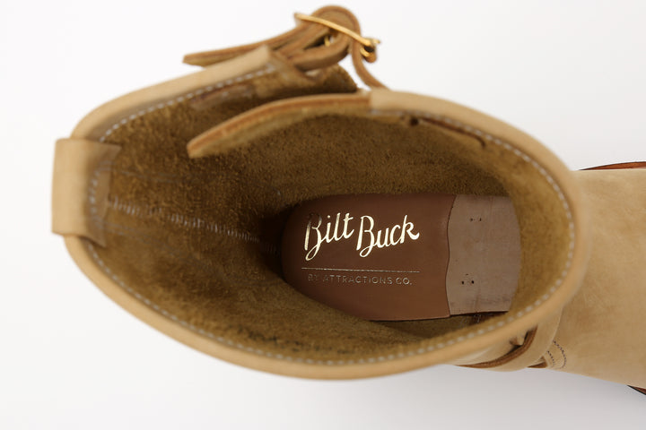 Attractions Biltbuck Lot.329LTD Suede Engineer Boots - Heavy Weight Nubuck